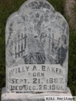 William Arthur Rufus "willy" Baker