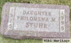 Philomena M. "minnie" Stuhr