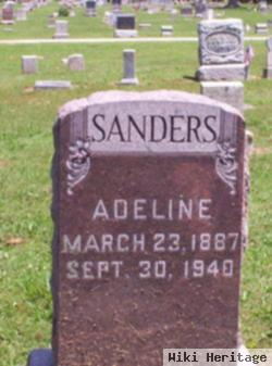 Adeline Inez "addie" Malsed Sanders
