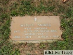 Wesley Snider