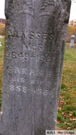 Ulysses M Mcgill