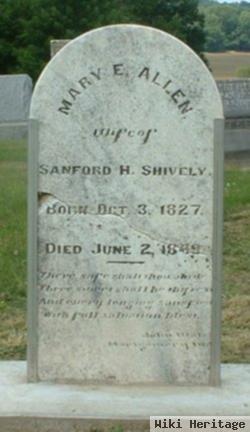 Mary Elizabeth Allen Shively