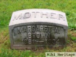 Margaret A Brown