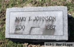 Mary E Johnson