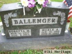 Merle A Ballenger