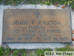 John F Kirkton