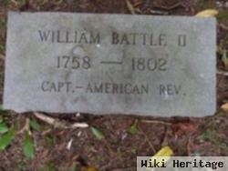 Capt William Battle