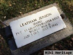 Pvt Leatham Jenson