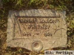 Henry Mason Whitney