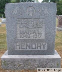 Elbert M Hendry