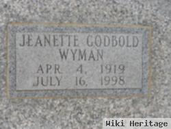 Jeanette Godbold Wyman