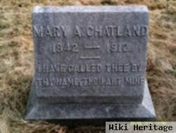 Mary A Chatland