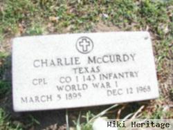 Charlie Mccurdy