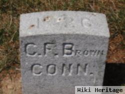 Pvt C F. Brown