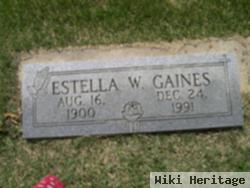 Estella W. Scott Gaines