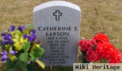 Catherine S Larson