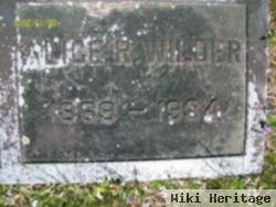 Alice Reed Wilder