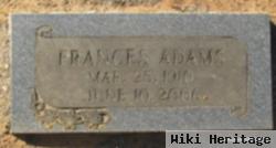 Frances Martha Adams Shofner