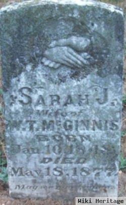 Sarah Jane Ashworth Mcginnis