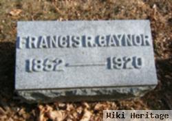 Francis Robert "frank" Gaynor