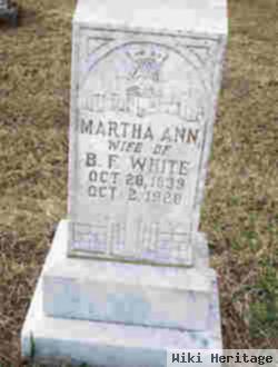 Martha Ann Atkinson White