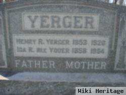 Henry R Yerger