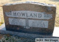 William H Howland