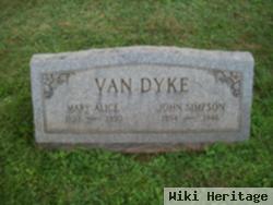 John Simpson Van Dyke