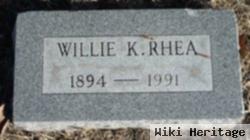 Willie Kathryn Blalack Rhea