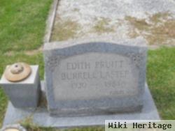 Edith Pruitt Burrell Laster