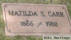 Matilda S Carr