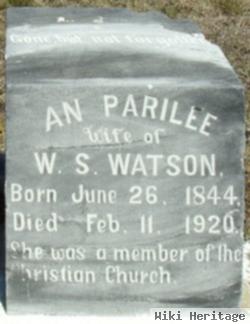 Ann Parilee Summers Watson