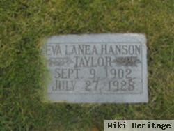 Eva Lanea Hanson Taylor