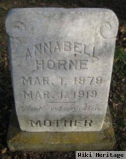 Annabell "annie Belle" Ray (Lowe) Horne