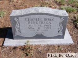 Charlie Boaz Henderson