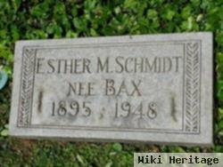 Esther M Bax Schmidt