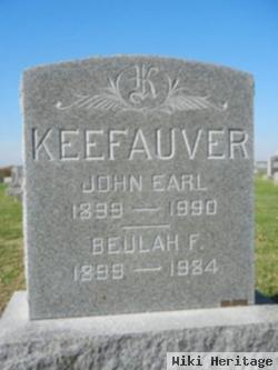 Beulah F Keefauver