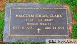 Malcolm Edgar Clark