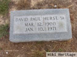 David Paul Hurst, Sr