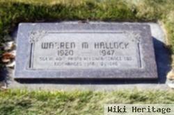 Warren M. Hallock