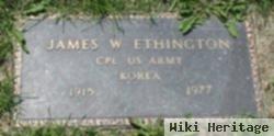 James W Ethington