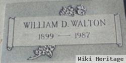 William D Walton