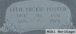 Effie Hickie Foster