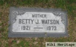 Betty J. Watson