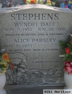 Wendel Dale Stephens