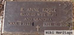 R. Anne Roble