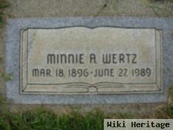 Minnie A Wertz