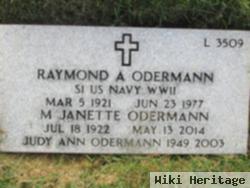 Raymond A Odermann
