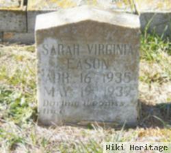 Sarah Virginia Eason