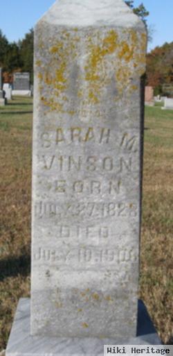 Sarah M. Adcock Vinson